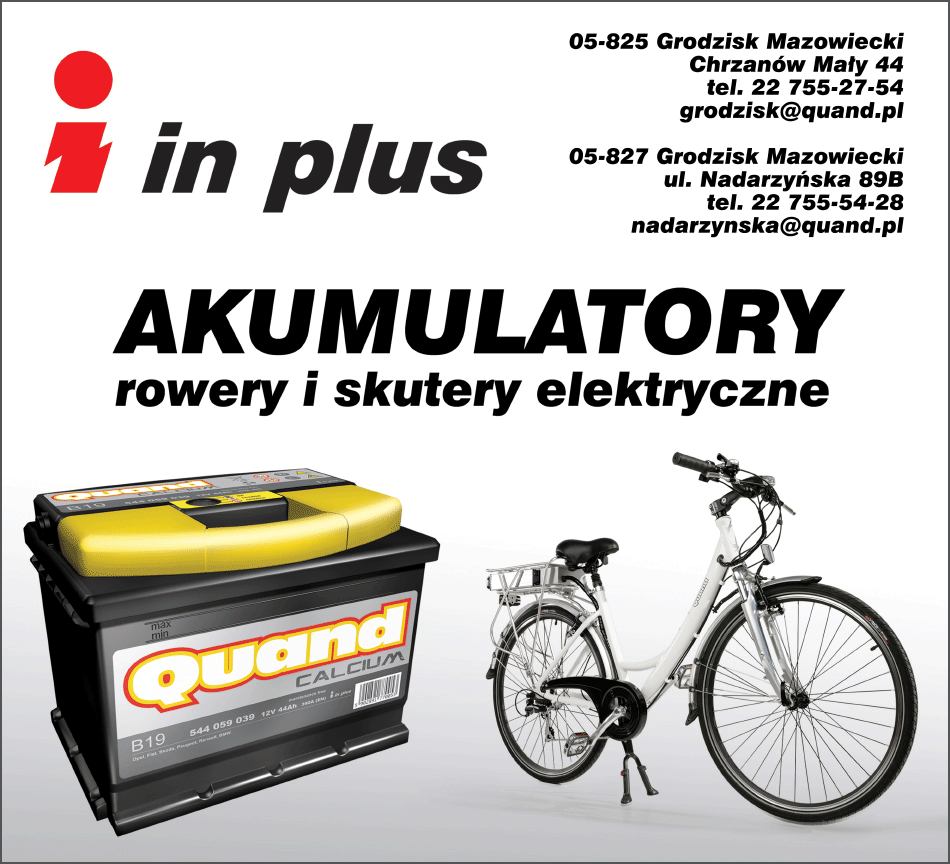 IN PLUS ELŻBIETA TOMCZAK - rowery elektryczne MILANÓWEK rowery elektryczne MILANÓWEK